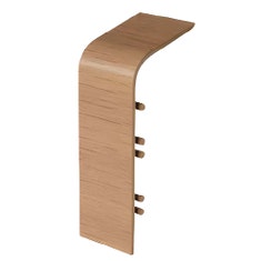 Immagine di Tecnosystemi GRY manicotto giunzione per canalina Refline, finitura rovere chiaro 24000230