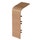 Tecnosystemi GRY manicotto giunzione per canalina Refline, finitura rovere chiaro 24000230