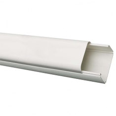 Immagine di Tecnogas SONIA canalina 6.5x5 cm, lunghezza 2 metri, colore bianco 12311