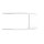 Tecnogas SONIA-EVA giunto coperchio per canalina, 6.5x5 cm, colore bianco 12771
