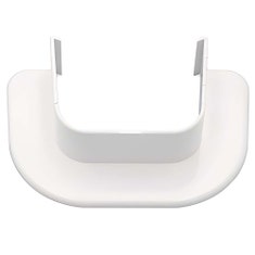 Immagine di Tecnogas SONIA-EVA passaggio a muro per canalina, 6.5x5 cm, colore bianco 12776