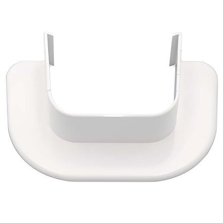 Immagine di Tecnogas SONIA-EVA passaggio a muro per canalina, 6.5x5 cm, colore bianco 12776