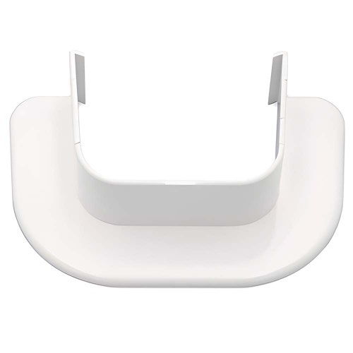 Immagine di Tecnogas SONIA-EVA passaggio a muro per canalina, 6.5x5 cm, colore bianco 12776