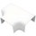 Tecnogas SONIA-EVA deviazione a "T" per canalina, 6.5x5 cm, colore bianco 12815