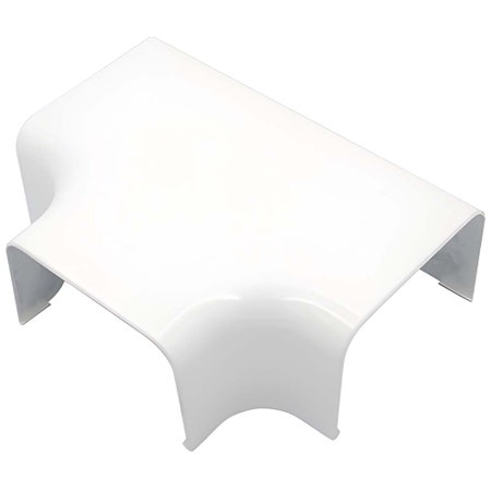 Immagine di Tecnogas SONIA-EVA deviazione a "T" per canalina, 6.5x5 cm, colore bianco 12815