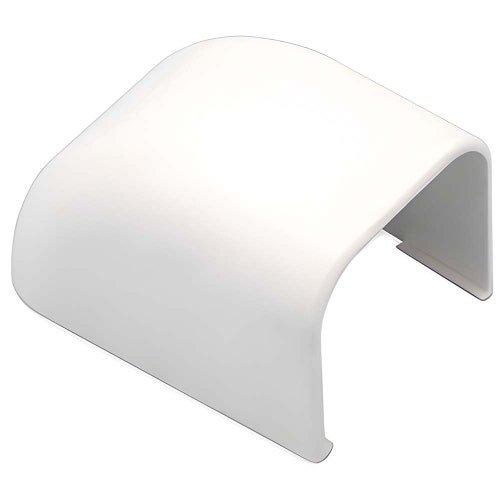 Immagine di Tecnogas SONIA-EVA tappo terminale per canalina, 9x6.5 cm, colore bianco 12792