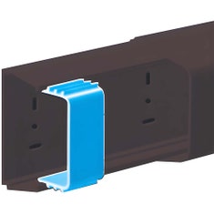 Immagine di Tecnogas AFRIKA supporto di bloccaggio per canalina 9x6.5 cm, colore bianco 12767