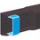 Immagine di Tecnogas AFRIKA supporto di bloccaggio per canalina 9x6.5 cm, colore bianco 12767