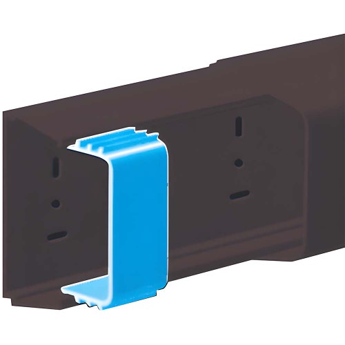 Immagine di Tecnogas AFRIKA supporto di bloccaggio per canalina 9x6.5 cm, colore bianco 12767