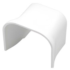 Immagine di Tecnogas SONIA-EVA raccordo 3.5x3 cm, per la congiunzione tra canalina principale e per tubo scarico condensa 12810