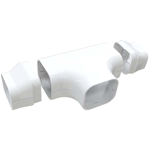 Immagine di Tecnosystemi EXCELLENS DT 72-EXC New Line derivazione a "T", colore bianco N11123072