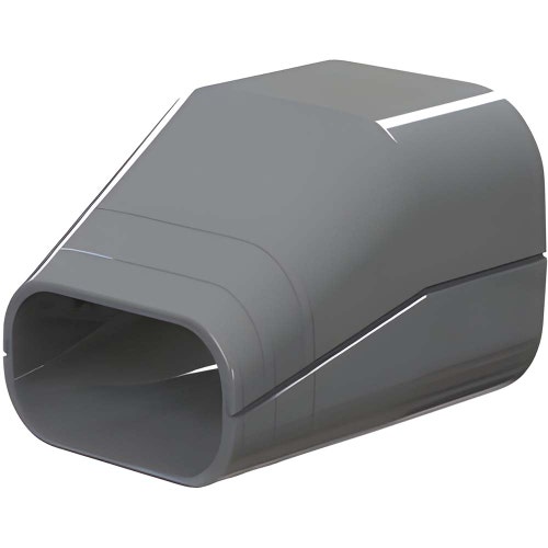 Immagine di Tecnosystemi EXCELLENS TS 60-EXC Eco Line terminale uscita tubi, colore grigio perla E11124060