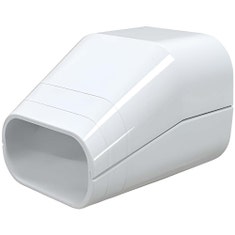 Immagine di Tecnosystemi EXCELLENS TS 60-EXC Top Line terminale uscita tubi, colore avorio 11124060