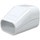 Tecnosystemi EXCELLENS TS 60-EXC Top Line terminale uscita tubi, colore avorio 11124060