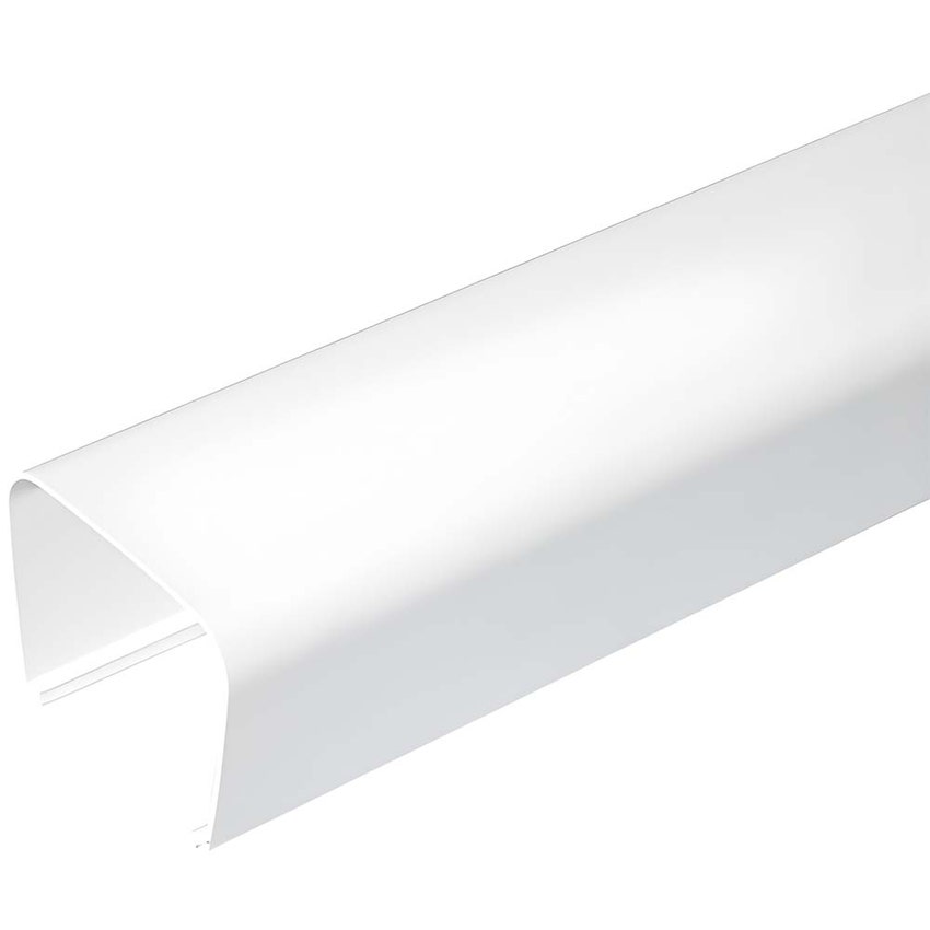 Immagine di Tecnogas EVA canalina 6.5x5 cm, lunghezza 2 metri, colore bianco 12761