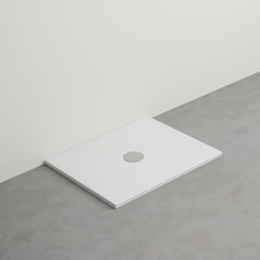 Immagine di Cielo INFINITO NEW piatto doccia rettangolare L.100 P.80 cm, colore bianco finitura lucido PD3N80100