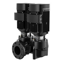 Immagine di Grundfos TPD 32-150/2 A-F-A-BQQE-DW1 pompa gemellare a coclea, monostadio, a presa diretta, con bocche di aspirazione e di scarico in linea di diametro identico, portata 6.2 m³/h - prevalenza 9.3 m 98958120