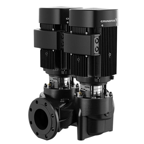 Immagine di Grundfos TPD 32-180/2 A-F-A-BQQE-EW1 pompa gemellare a coclea, monostadio, a presa diretta, con bocche di aspirazione e di scarico in linea di diametro identico, portata 6.6 m³/h - prevalenza 11.1 m 98958121