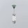 Cielo Piletta universale click clack finitura cromo, con coperchio in ceramica colore agave finitura opaco PIL01AG