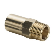 Immagine di Viega SANPRESS raccordo a innesto Ø 15 x 1/2", lucido (acqua) 115418