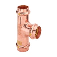 Immagine di Viega  PROFIPRESS G raccordo a T con Ø 15, in rame lucido con sc-contur (gas) 345938