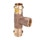 Viega PROFIPRESS G raccordo a T con Ø 15 x 1/2", in bronzo lucido con sc-contur (gas) 352707