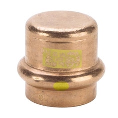 Immagine di Viega PROFIPRESS G cappuccio di Ø 12, di rame lucido con sc-contur (gas) 438722