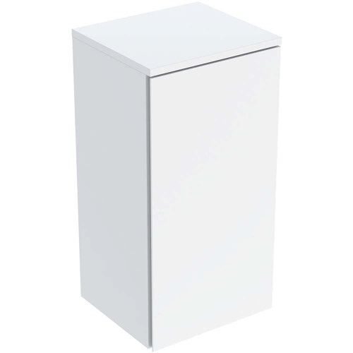 Immagine di Geberit SELNOVA SQUARE mobile laterale H.65 cm, con un'anta a chiusura ammortizzata, colore bianco finitura lucido 504.142.01.1