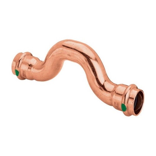 Immagine di Viega PROFIPRESS sorpasso Ø 15 rame lucido con sc-contur (acqua) 352134