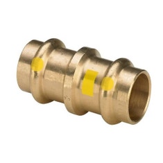 Immagine di Viega PROFIPRESS G manicotto di riduzione di Ø 15 x 14, in bronzo (gas) 366940