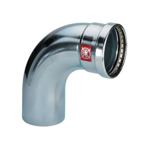 Immagine di Viega PRESTABO XL curva a 90° Ø 64.0 acciaio zincato con sc-contur 597641