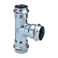 Immagine di Viega PRESTABO raccordo a T Ø 8 x 12 acciaio zincato con sc-contur  648596