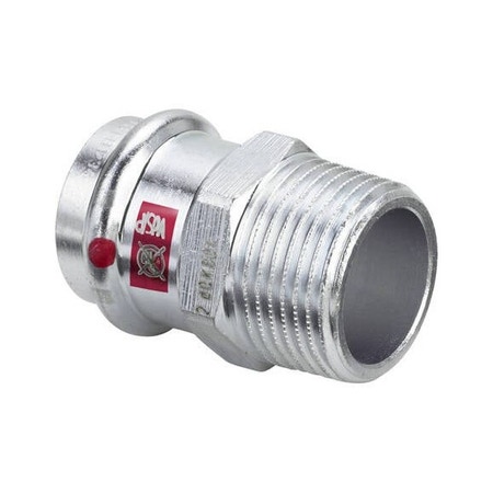 Immagine di Viega PRESTABO manicotto con battente Ø 18 acciaio zincato con sc-contur  557997