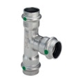 Immagine di Viega SANPRESS INOX raccordo a T di Ø 15, di inox lucido con sc-contur (acqua) 435851