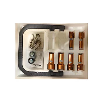 Immagine di Toshiba ESTIA BI-BLOC R290 sistema composto da pompa di calore Inverter 4 kW con unità idronica a parete con resistenza elettrica ausiliaria da 8 kW HWP-1601XWHT8W-E+HWP-401HW-E