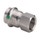 Viega SANPRESS INOX manicotto di Ø 15 x 1/2", con filetto femmina, di acciaio inox lucido con sc-contur (acqua) 436575