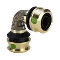 Immagine di Viega RAXOFIX curva a 90° Ø 16 bronzo al silicio lucido con sc-contur 647001
