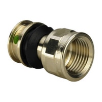 Immagine di Viega RAXOFIX manicotto Ø 16 x 3/4" bronzo al silicio con sc-contur 646165