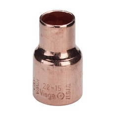 Immagine di Viega RACCORDI A SALDARE manicotto di riduzione di Ø 14 x 12, di rame lucido 464301