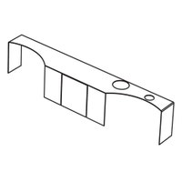 Immagine di Cielo ITACA mensola per wc e bidet in acciaio inox, con foro rubinetto, alloggio dispenser e portarotolo, versione destra, colore nero matt ITMBWDXNM