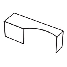 Immagine di Cielo ITACA mensola per wc a terra in acciaio inox, alloggio portarotolo, versione destra, colore cemento finitura opaco ITMWDXCM