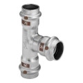 Immagine di Viega TEMPONOX raccordo a T Ø 15 acciaio inox lucido inossidabile (riscaldamento e raffrescamento) 810122