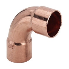 Immagine di Viega RACCORDI A SALDARE curva a 90° di Ø 15, di rame lucido 100018