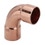 Immagine di Viega RACCORDI A SALDARE curva a 90° di Ø 15, di rame lucido 100018