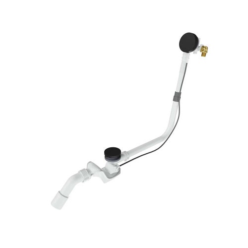 Immagine di Kaldewei COMFORT LEVEL PLUS colonna di scarico standard con erogazione, colore nero finitura opaco 687772370676