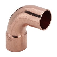 Immagine di Viega RACCORDI A SALDARE curva a 90° di Ø 14, con filetto maschio, di rame lucido 465742