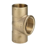 Immagine di Viega RACCORDI A SALDARE raccordo a T Ø 14 x 1/2" bronzo 475772