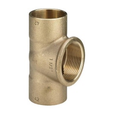 Immagine di Viega RACCORDI A SALDARE raccordo a T Ø 12 x 1/2" bronzo 150600