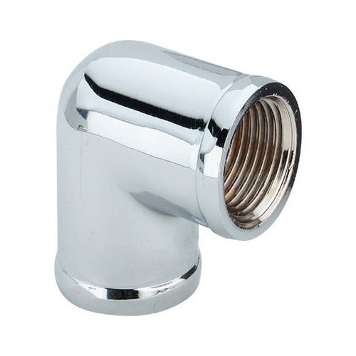 Immagine di Viega RACCORDI FILETTATI DI BRONZO gomito a 90° Ø 3/8" ottone cromato f/f 112639