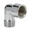 Immagine di Viega RACCORDI FILETTATI DI BRONZO gomito a 90° Ø 3/8" ottone cromato m/f 106645